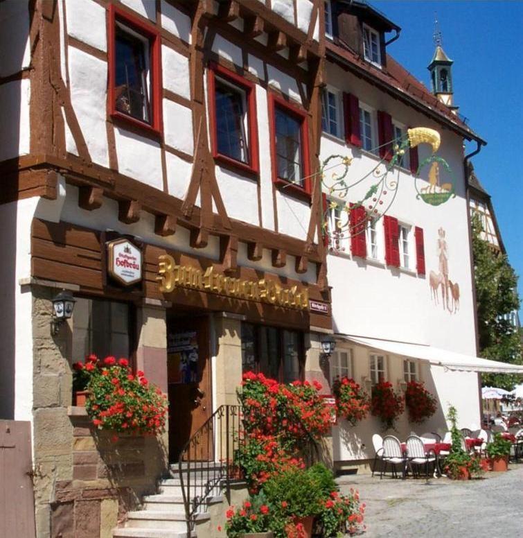 Zum Treuen Bartel Hotel Markgröningen Exterior foto